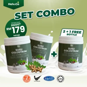 SET COMBO 2 BOTOL FREE 1